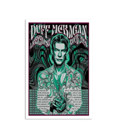 Duff McKagan Lighthouse Tour 2024 Poster