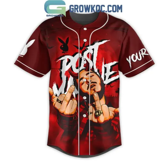 Post Malone Leave Me Alone Personalized Baseball Shirt