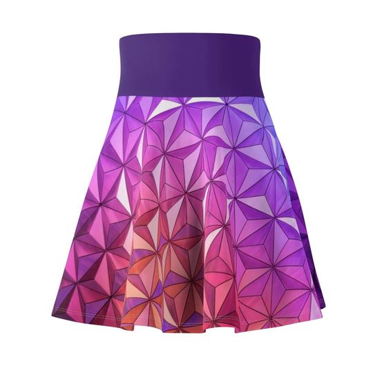 Sunset Geodesic Sphere Running Skirt - Disney Bounding