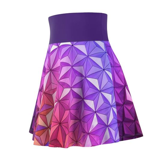 Sunset Geodesic Sphere Running Skirt - Disney Bounding