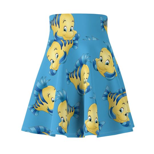 Flounder - The Little Mermaid Running Skirt