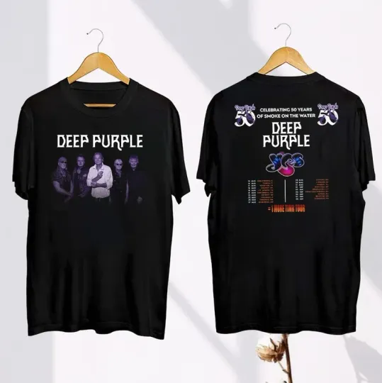 Deep Purple Celebrating 50 Years Tour 2024 Shirt