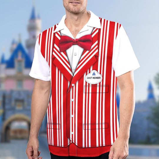 Dapper Dans Magic Kingdom Cast Member Hawaii Shirt