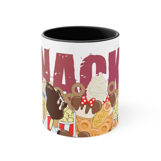 Disney Mickey Mouse Snacks Accent Coffee Mug