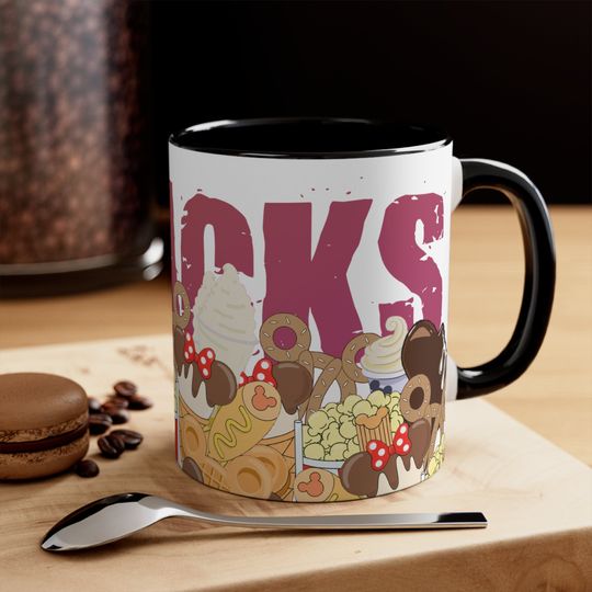 Disney Mickey Mouse Snacks Accent Coffee Mug
