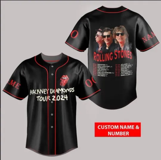 Personalized The New Rolling Stones Hackney Tour 2024 Printed Shirt, Fanmade