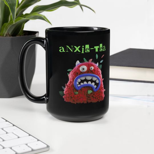 ANXIE-TEA - Kwik Sip Black Coffee Mug