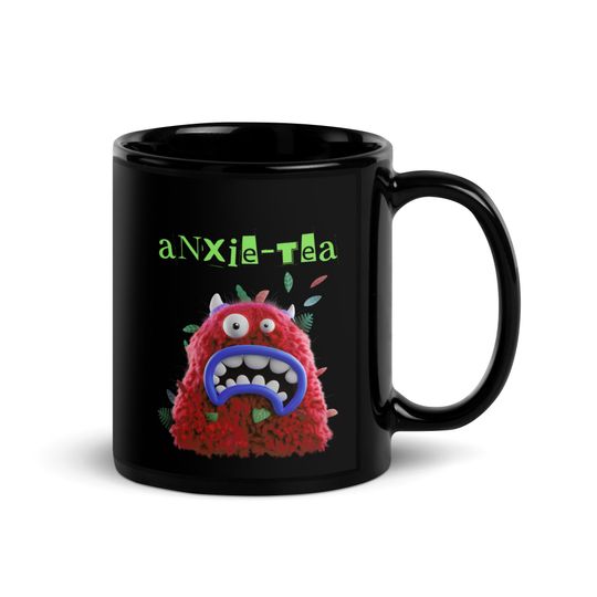 ANXIE-TEA - Kwik Sip Black Coffee Mug