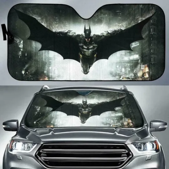 Superheroes Batman Car Pickup Sun Shade Reflective Visor Windshield Block UV Ray