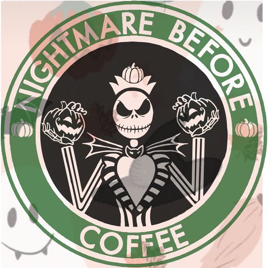 Nightmare Before Christmas Jack Skellington Pumpkin King Starbucks