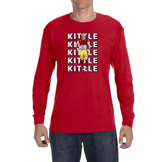 George Kittle Text Pic Long sleeve shirt