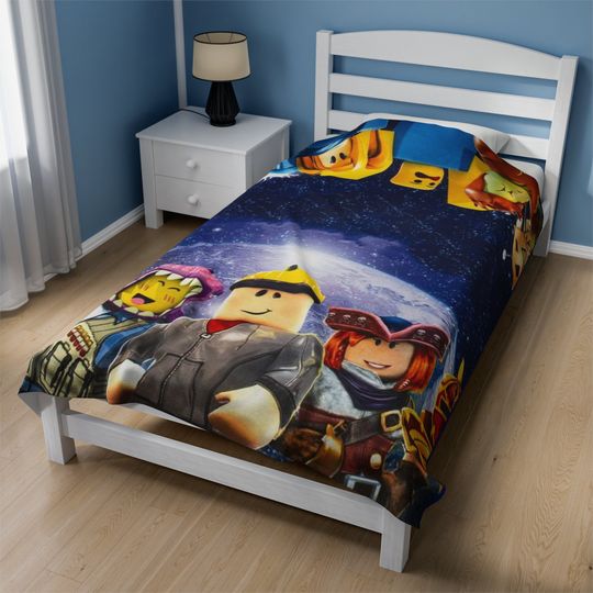 Roblox Characters Soft Blanket