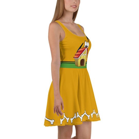 Pet Dog Skater Dress