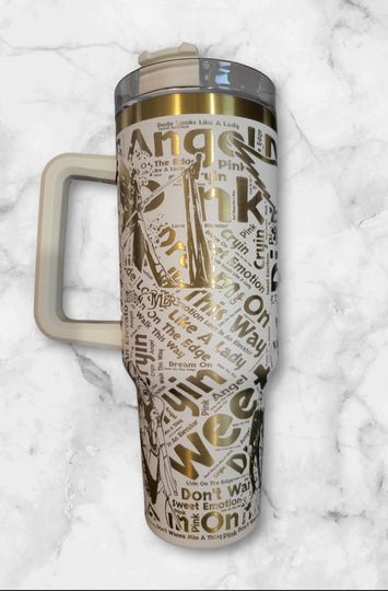 40oz Engraved Rockstar Tumbler