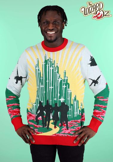 Fun Costumes Wizard of Oz Ugly Sweater for Adults