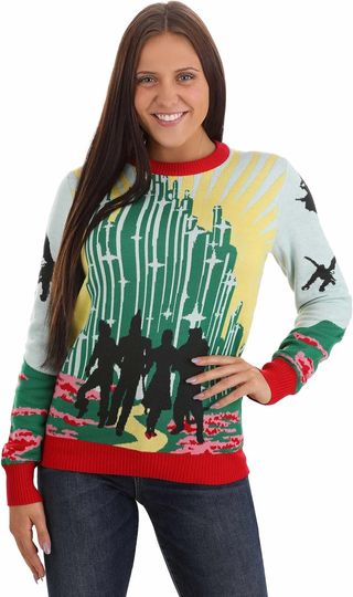 Fun Costumes Wizard of Oz Ugly Sweater for Adults