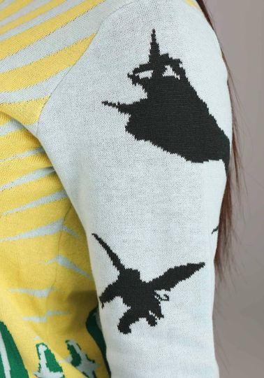 Fun Costumes Wizard of Oz Ugly Sweater for Adults