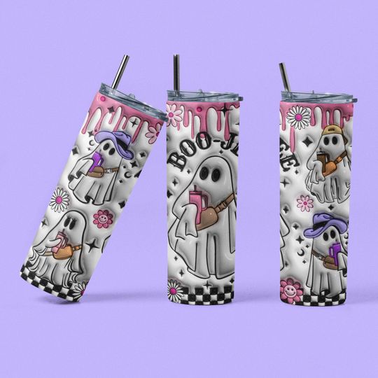 Boo-Jee Ghost Tumbler | Halloween Tumbler