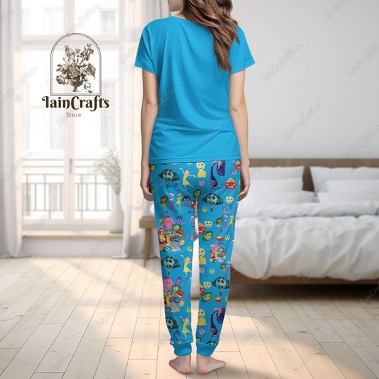 Halloween Inside Out Sadness Shirt, Disney Inside Out 2 Pajamas Set