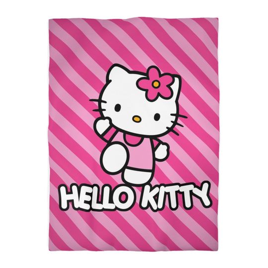 Sanrio Hello Kitty Fleece Blanket | Kids Gift