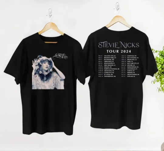 2024 Stevie Nicks Tour Live In Concert T-Shirt, Stevie Nicks Shirt