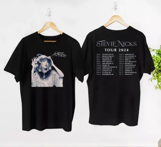 2024 Stevie Nicks Tour Live In Concert T-Shirt, Stevie Nicks Shirt
