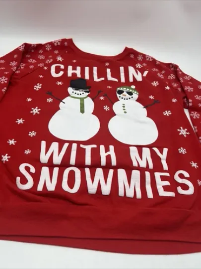 Freeze Ugly Christmas Sweater Xmas  Size L