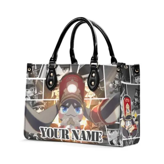 Personalized Pom Pom Honkai: Star Rail Leather Handbag. Gift for Friends.