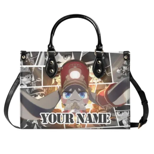 Personalized Pom Pom Honkai: Star Rail Leather Handbag. Gift for Friends.