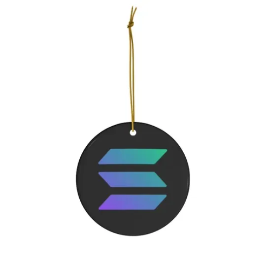 Solona Ceramic Ornament, Christmas ornament