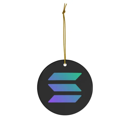 Solona Ceramic Ornament, Christmas ornament