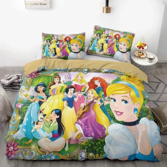 Disney Princess Bedding Sets Duvet Cover Bedding Set Bedding Sets Pillowcase