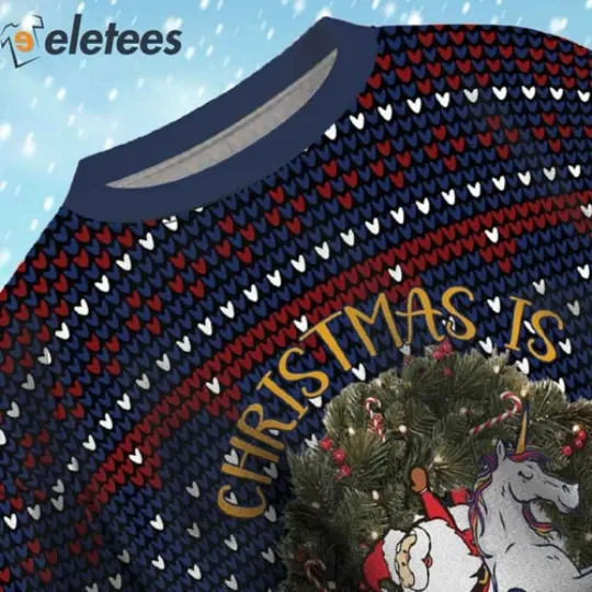 Christmas is Magical Ugly Christmas Sweater T9LQ3BGL