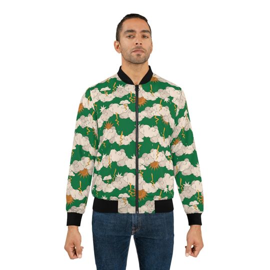 Storm is a Brewin' Unisex Bomber Jacket