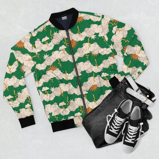 Storm is a Brewin' Unisex Bomber Jacket