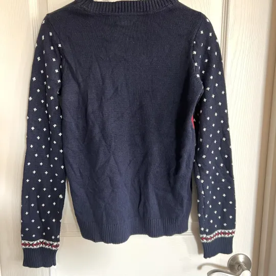 Jingles & Joy Ugly Sweater Wool Blend Unisex All I Want Is Peace & Quiet