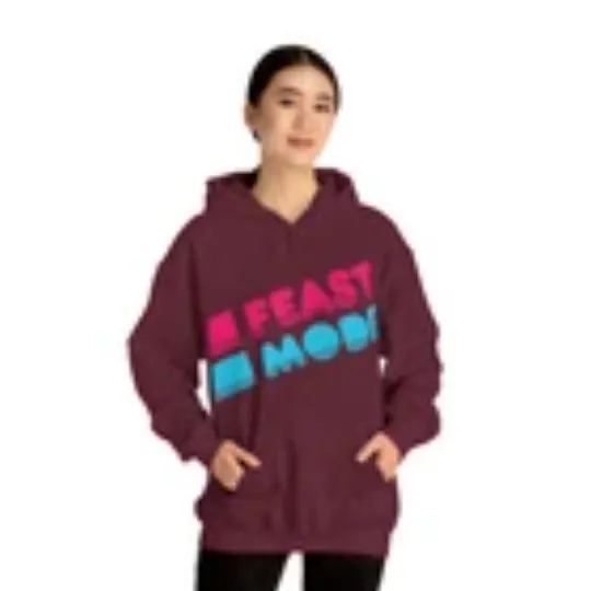 Retro Feast Mode Thanksgiving Graphic Hoodie