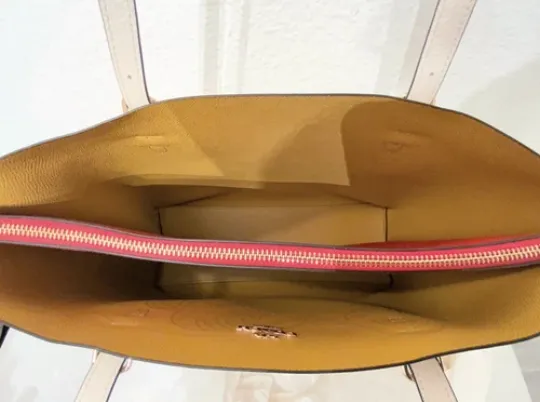 NWT COACH DISNEY X MOLLIE MICKEY TOTE BAG CHALK