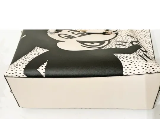 NWT COACH DISNEY X MOLLIE MICKEY TOTE BAG CHALK