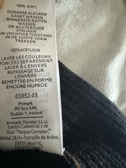 Christmas Pudding Men’s Jumper Sweater Ugly Funny Dinner Party Primark Large NEW