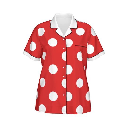 Lady Mouse Women's Short Sleeve Pajama Set