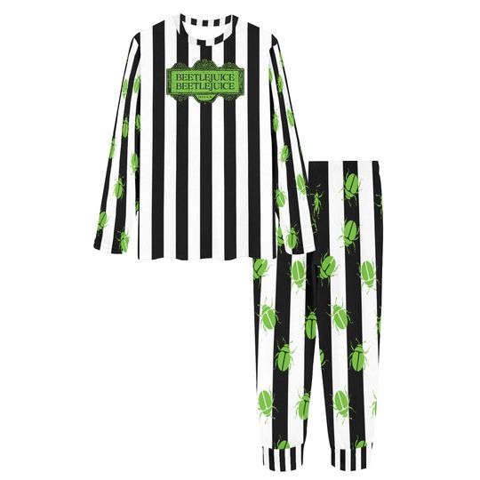 Beetle Juice Women's All Over Print Pajama Set