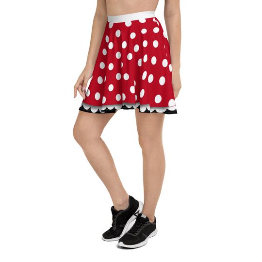 Minnie Inspired Running Costume Skirt