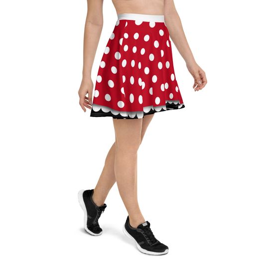 Minnie Inspired Running Costume Skirt