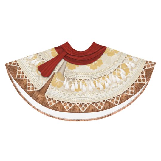 Moana Inspired Running Costume Skirt