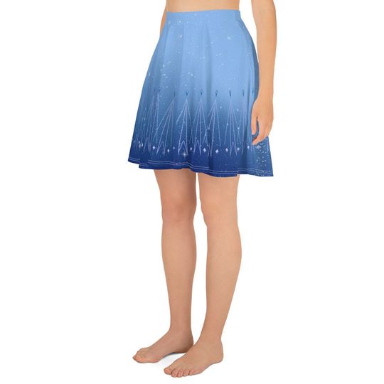 Elsa Transformed Inspired Running Costume Skirt