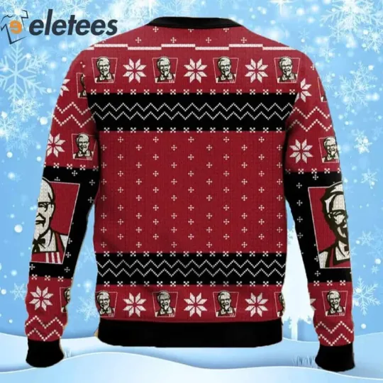 KFC Fast Food Ugly Christmas Sweater 8CE0W78M