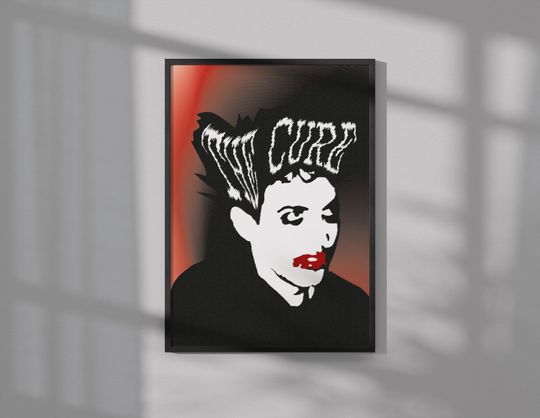 The Cure Poster | Music Poster | Wall Art | Wall Decor