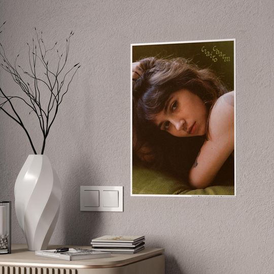 Clairo - Charm Album Cover Gloss Poster Wall Art