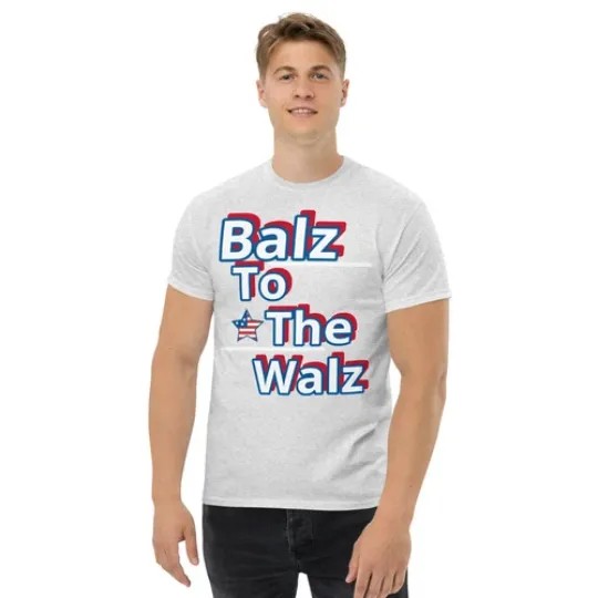 Balz to the  Walz T-shirt  Harris Walz
